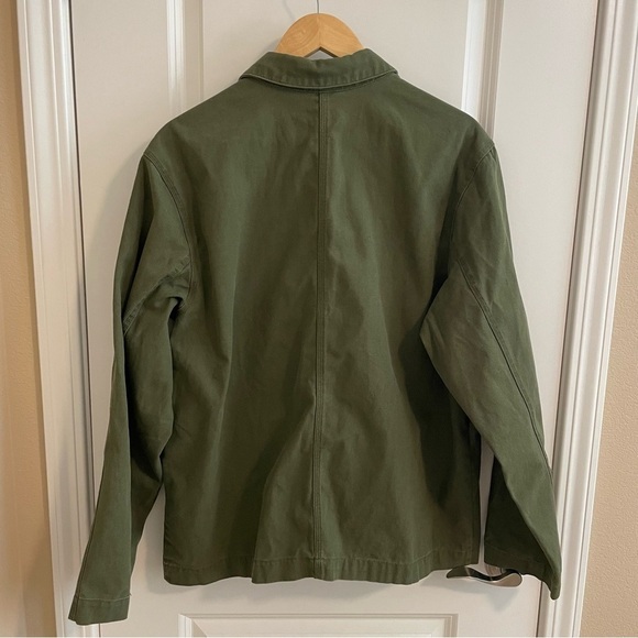Nike Unlined Chore Coat Cotton Green Size Medium - Picture 9 of 16